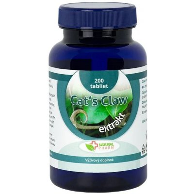 Natural Pharm Cat's Claw Mačací dráp 200 tablet – Hledejceny.cz