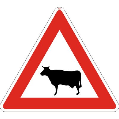 Dopravní Značka A13 Zvířata – Zboží Dáma