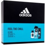 Adidas Ice Dive Men EDT 50 ml + deospray 150 ml + sprchový gel 250 ml dárková sada – Sleviste.cz