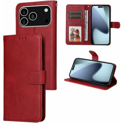 Magnet Case, iPhone 17 Pro, červený – Zboží Mobilmania