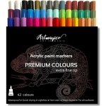 Artmagico akrylový popisovač 0,7 mm 42 ks 80036 – Sleviste.cz