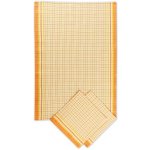 Sleep-well Malá kostka 50x70 cm 3ks oranžová – Zboží Dáma