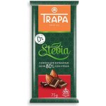 Trapa ČOKOLÁDA HOŘKÁ se stévií 80% 75 g – Zboží Dáma