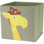 Storagesolutions textilní úložný box 30 x 30 x 30 cm žirafa – Zboží Dáma