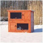 Trixie Natura králíkárna dvoupatrová 116 x 113 x 65 cm – Zboží Dáma