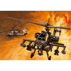 Italeri AH-64A Apache Model Kit vrtulník 0159 1:72