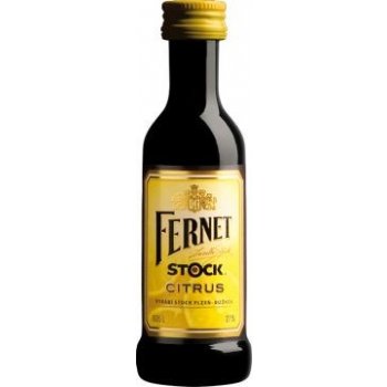 Fernet Stock Citrus 27% 0,05 l (holá láhev)