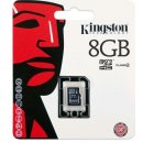 paměťová karta Kingston microSDHC 8 GB SDC4/8GBSP