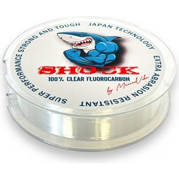 Method Feeder Fans Fluorocarbon Shock Čirý 100m 0,25mm 5,88kg