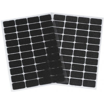 Pro Háčkování Suchý zip samolepící, obdélníčky 15x25 mm, černý – Hledejceny.cz