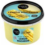 Organic Shop zpevňující tělový peeling citrónové makronky 250 ml – Zboží Dáma