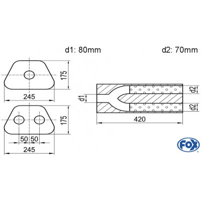 FOX UNI-H7114208070 – Hledejceny.cz