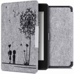 KW Mobile Felt Dandelion Love KW4848903 pro Amazon Kindle Paperwhite 4 2018 šedé – Zboží Mobilmania