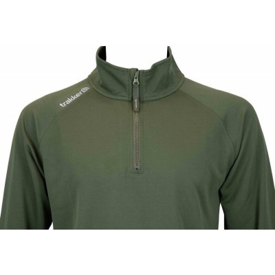 Trakker Half Zip Triko s dlouhým rukávem Top with UV Sun Protection – Zboží Mobilmania