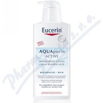 Eucerin AQUAporin tělové mléko suchou pokožku 400 ml
