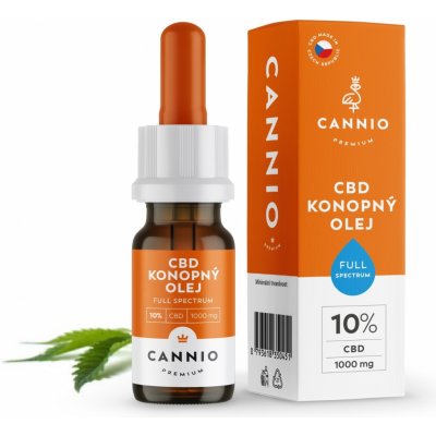 CBD Star Konopný CBD olej NATURAL 10% 10 ml – Sleviste.cz
