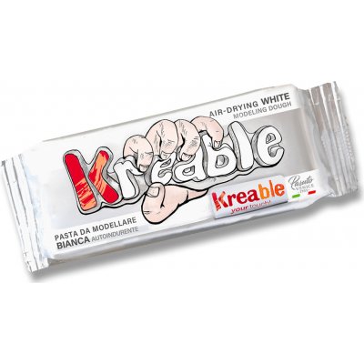 Krea modelovací hmota samotvrdnoucí bílá 500 g – Hledejceny.cz