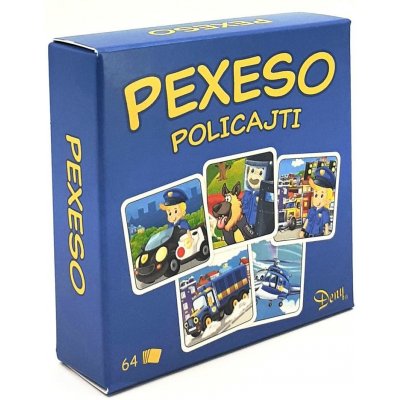 CreativeToys Pexeso Policie – Hledejceny.cz
