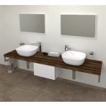 Sapho AVICE deska 220x50cm, dub tmavý AV2211 – Sleviste.cz