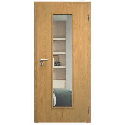 Sapeli Elegant Komfort M55 otočné dub natur 100 x 197 cm Čiré sklo – Hledejceny.cz
