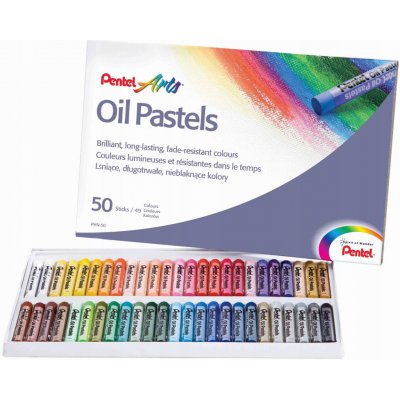 Olejové pastely Pentel Artist 50 ks – Sleviste.cz