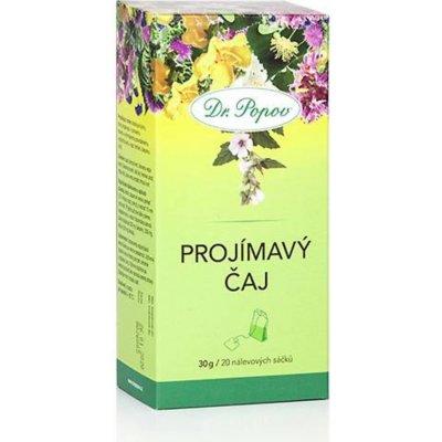Dr.Popov Projímavý čaj 30 g 20 ks – Zboží Mobilmania