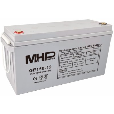 MHPower GE150-12 12V 150Ah – Zboží Mobilmania