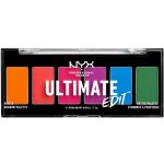 NYX Professional Makeup Ultimate Edit Petite Shadow paletka očních stínů 02 Brights 6x1,2 g – Hledejceny.cz