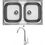 Set Sinks Classic 800 DUO V + Deante Aster 062 M – Zboží Dáma