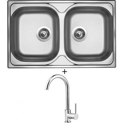 Set Sinks Classic 800 DUO V + Deante Aster 062 M – Zboží Dáma