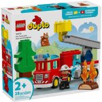 LEGO® DUPLO 10473 Hasičské auto s hadicí a hasičem – Hledejceny.cz