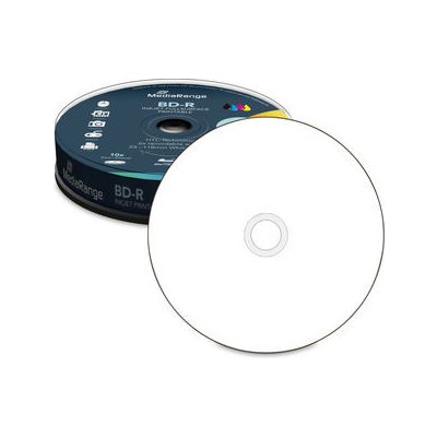 MediaRange BD-R 25GB 6x, printable, spindle, 10ks (MR500) – Zboží Živě