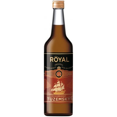 Tuzemák Royal Krásné Březno 37,5% 0,5 l (holá láhev)