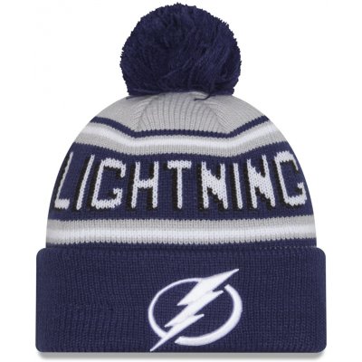 New Era Pánská zimní čepice Tampa Bay Lightning NHL Pom Wordmark – Hledejceny.cz