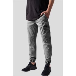 Urban Classics Washed Cargo Twill Jogging pants šedé