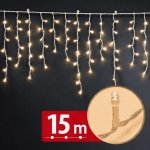 Phenom LED světelný závěs 15 m s 600 LED, teplá bílá – Hledejceny.cz