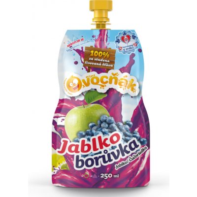 Ovocňák Ovocný mošt jablko borůvka 250 ml – Zboží Dáma