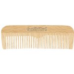 Sibel Barburys Steamed Beech Wood Mustache Mini hřeben z bukového dřeva 8482508 7,4 x 2,4 cm – Zboží Mobilmania