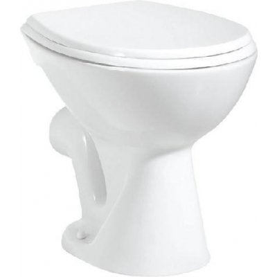 Aqualine Keramika - Stojící WC, zadní odpad, bílá TP330