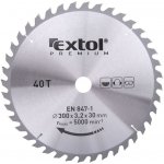EXTOL PREMIUM Kotouč pilový s SK plátky, O 210x3,0x30mm, 40T (8803236) – Zboží Mobilmania
