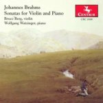 Brahms Berg Watzinger - Sonatas For Violin & Piano CD – Hledejceny.cz