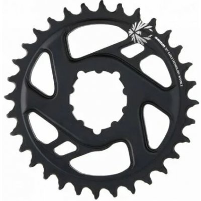 Převodník SRAM X-SYNC 2 34z Direct Mount 3mm Offset Boost Alum , 12ti rychlostní, Black – Zboží Dáma