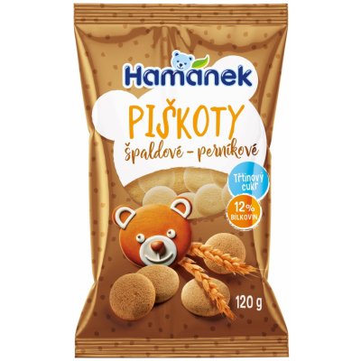 Kávoviny Špaldové piškoty perníkové 120 g – Sleviste.cz