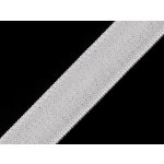 Suchý zip plyš šíře 20 mm elastický metráž - 1 bílá – Hledejceny.cz