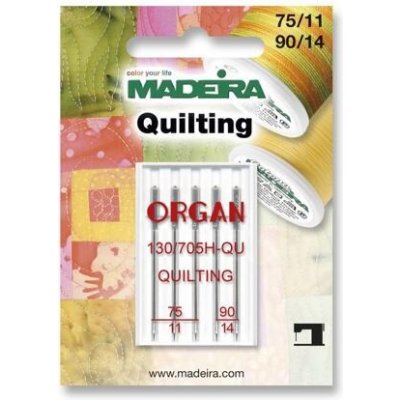 Jehly Madeira 130/705H QUILTING (3x75/11, 2x90/14) – Zboží Dáma