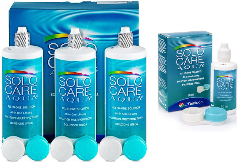 Menicon Solocare Aqua 3 x 360 ml + 90 ml