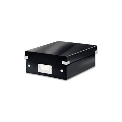 Leitz Click & Store - organizační krabice - 220 × 100 × 285 mm, černá – Hledejceny.cz