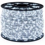 Easy Fix LED světelný řetěz venkovní 100 m ledově bílá, 2000 diod, bílý kabel IP67, cívka – Hledejceny.cz