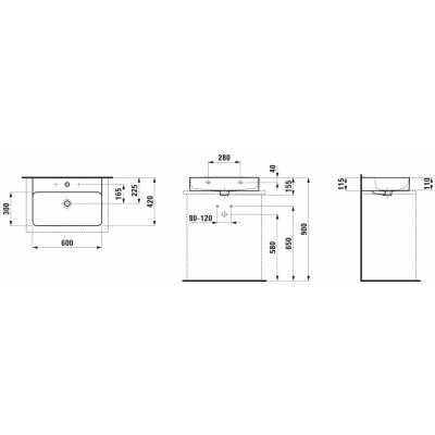 Laufen Val H8162830001041