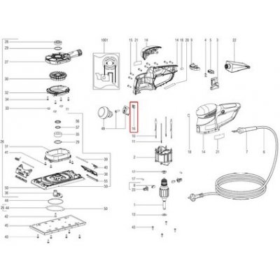 Matice - náhradní díl pro Metabo SRE 4350 - MB341102080 – Hledejceny.cz